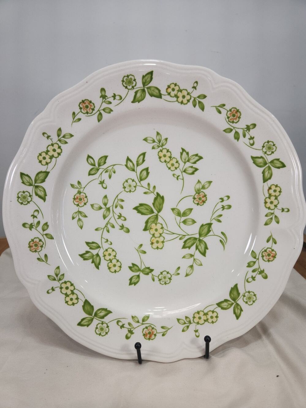 Vintage Sears Petite Flora Ironstone 4009 12" Serving Platter Japan 1970s
